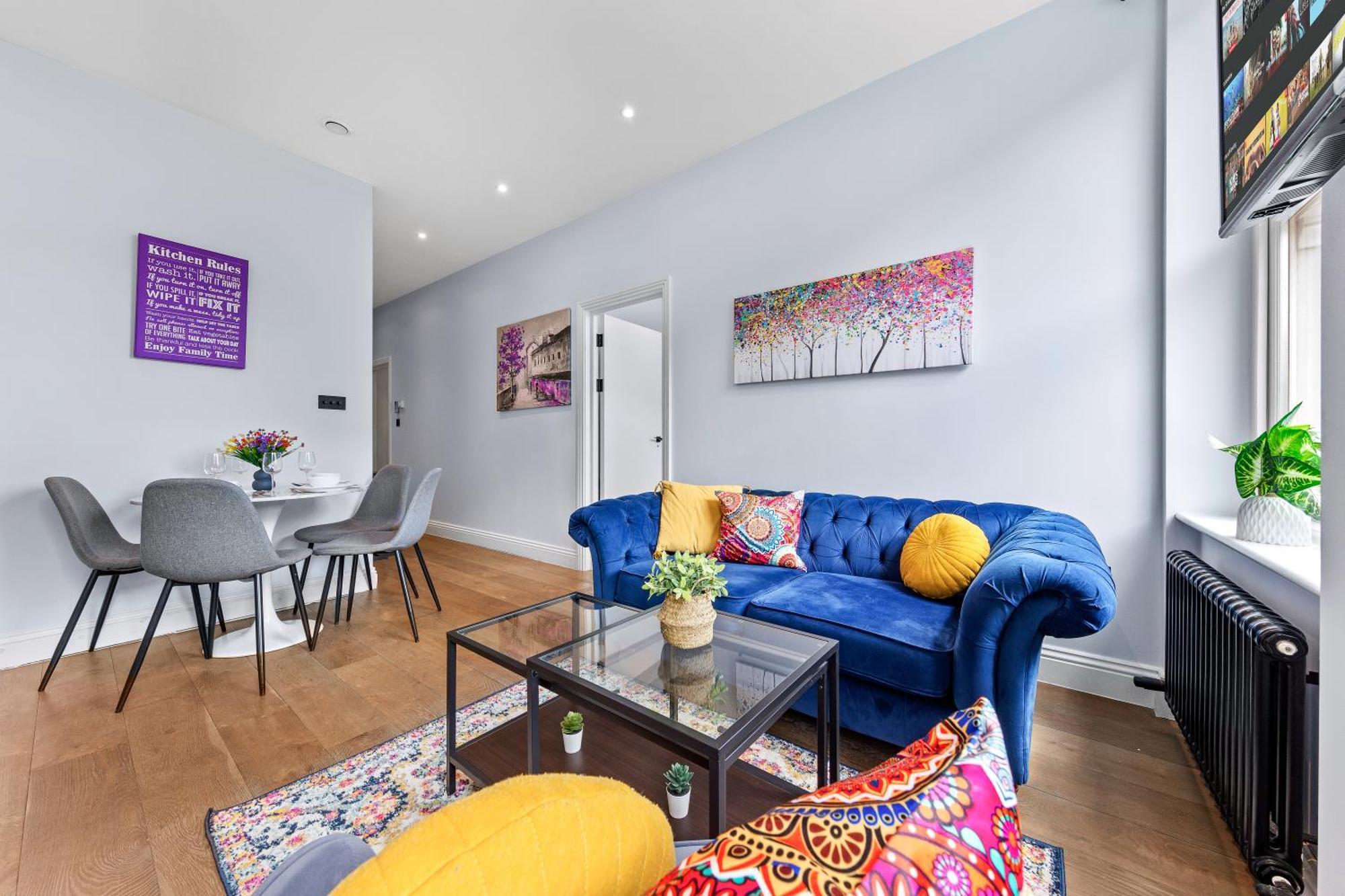 Stylish 2 Bedroom Apartment In Westminster Sleeps 5 With Ac London Exterior foto